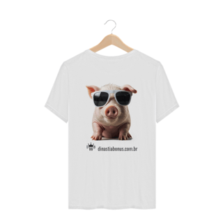 Nome do produto BonusPig1 - T-Shirt Plus-Size