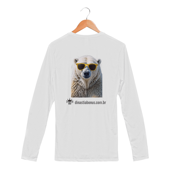 BonusBear1 - Camisa Manga Longa Sport Dry UV
