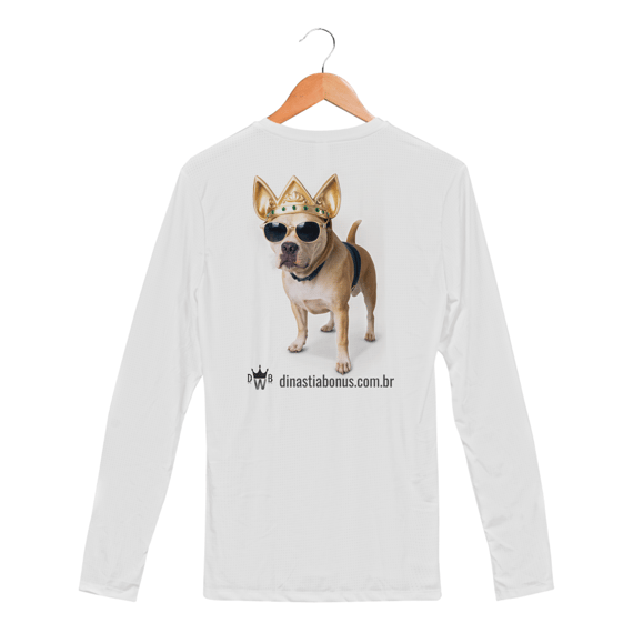 BonusDog1 - Camisa Manga Longa Sport Dry UV