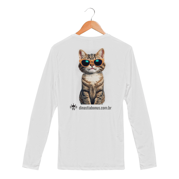 BonusCat1 - Camisa Manga Longa Sport Dry UV
