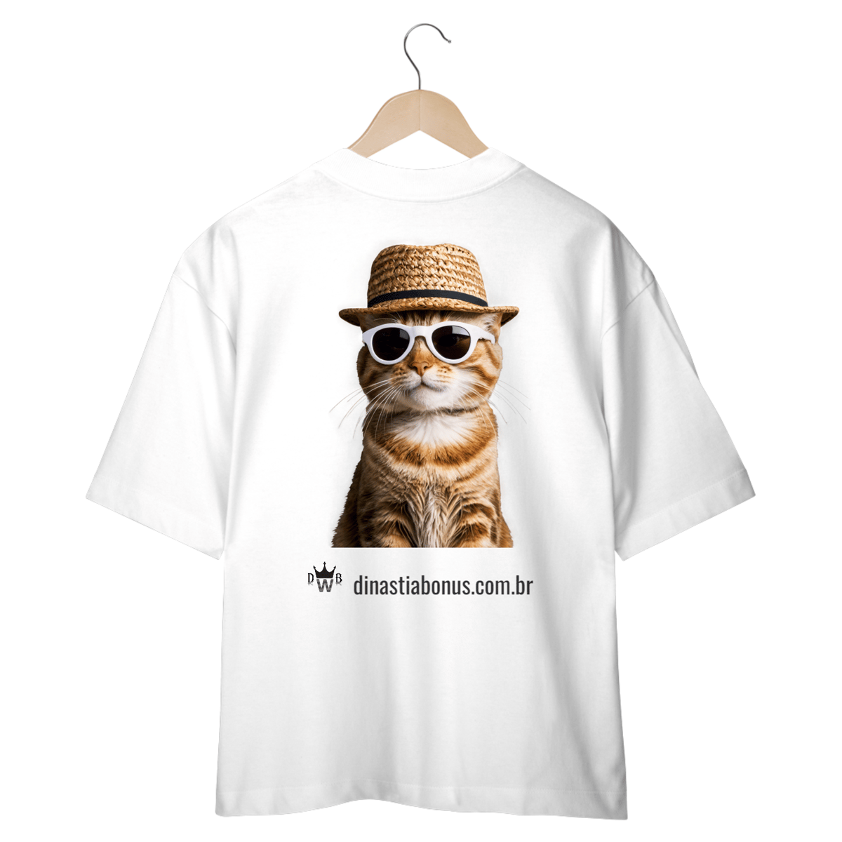 Nome do produto: BonusCat1 - Camiseta Oversized