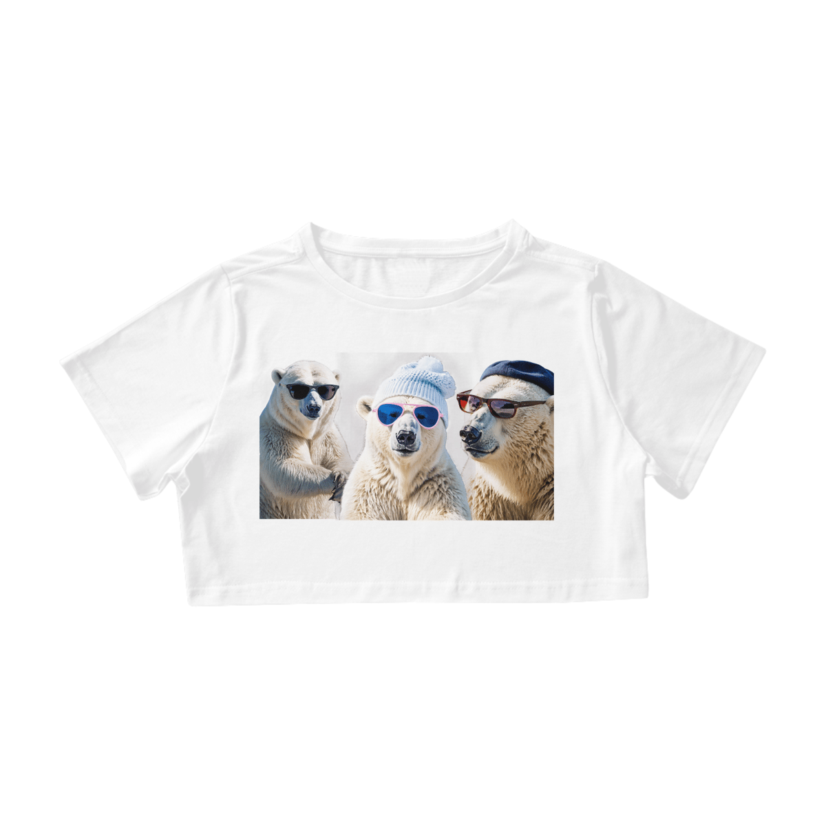 Nome do produto: BonusBear1 - Camisa Cropped