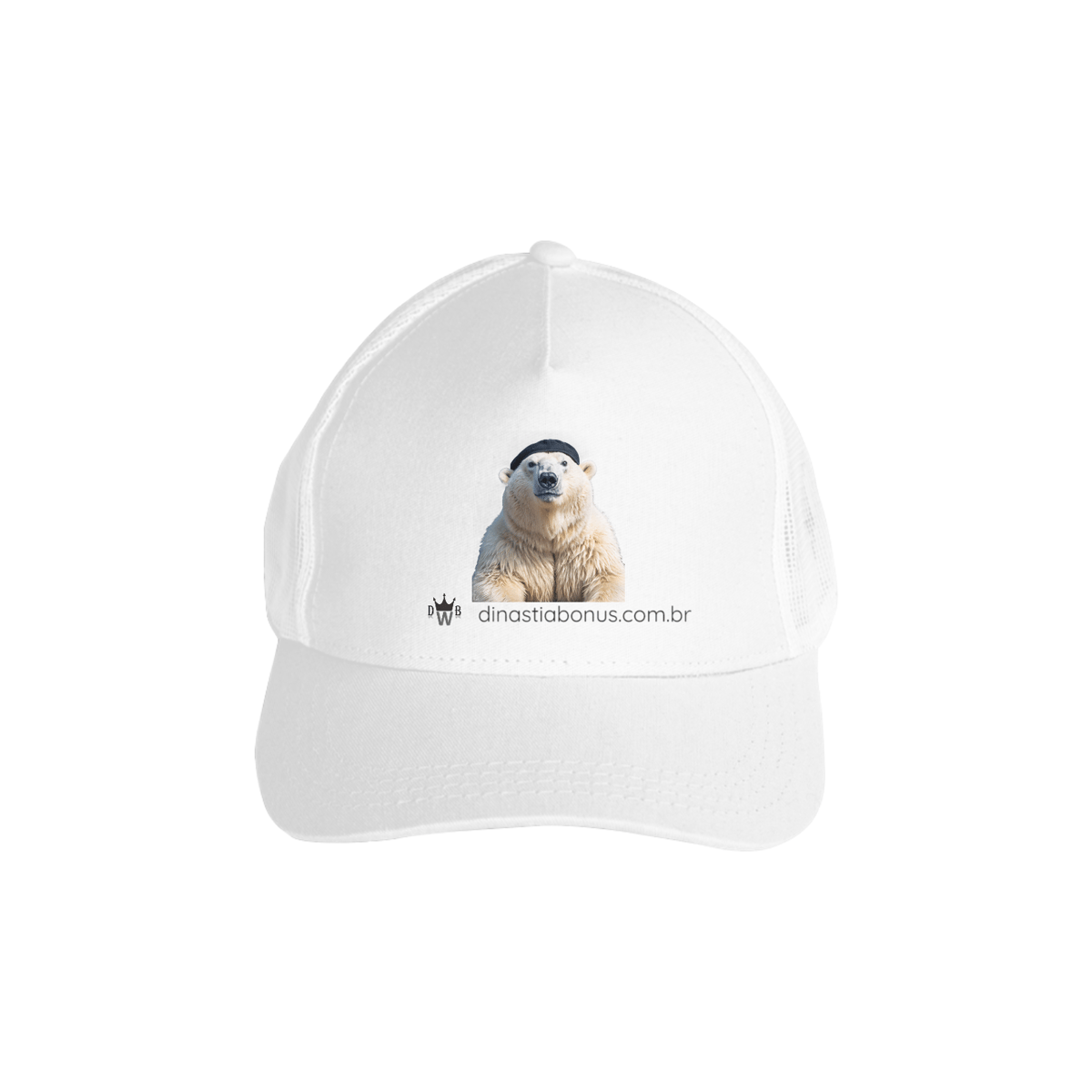Nome do produto: BonusBear1 - Boné Americano com tela