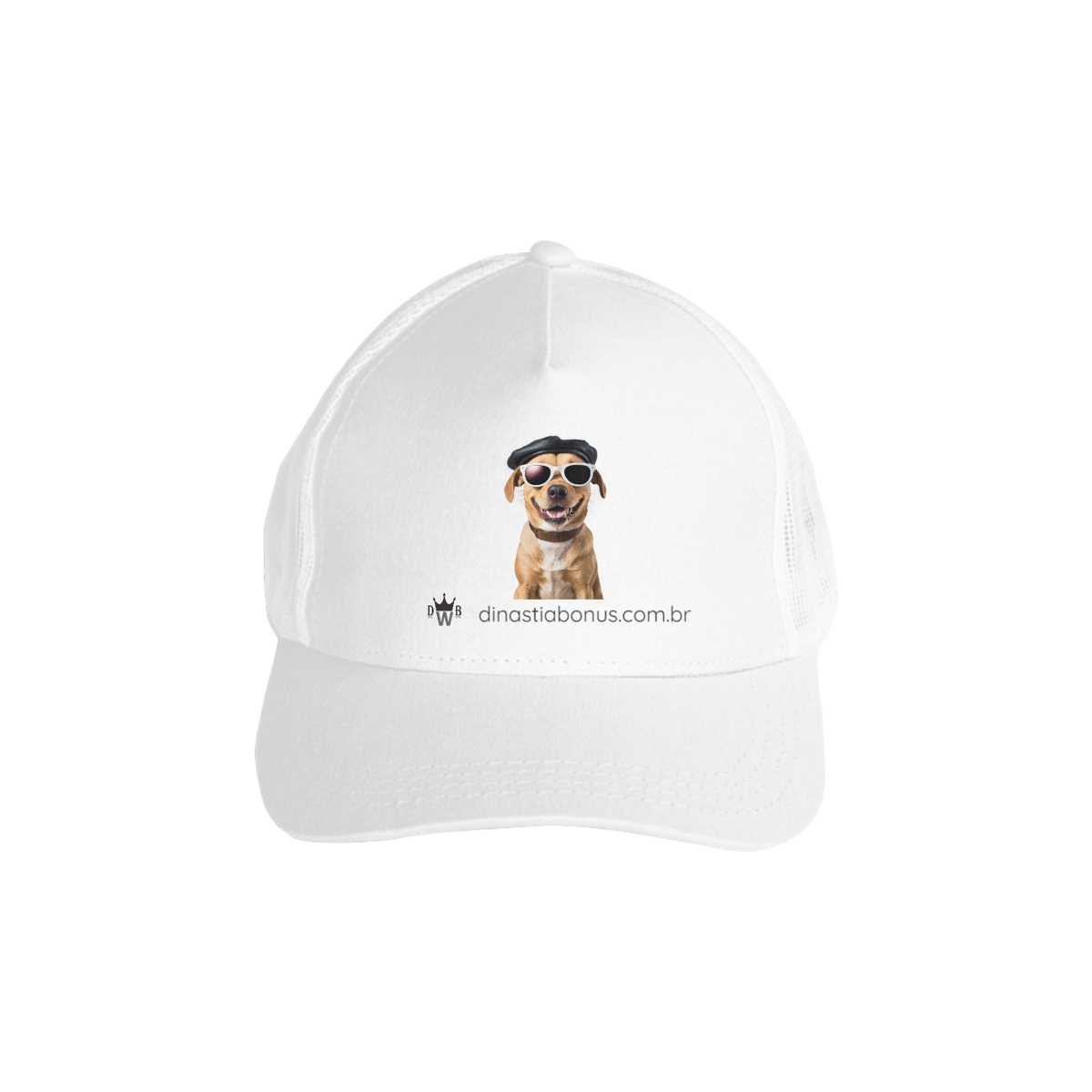 Nome do produto: BonusDog1 - Boné Americano com tela