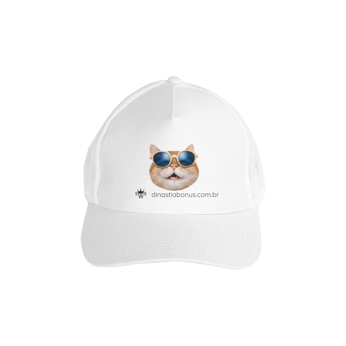 Nome do produto: BonusCat1 - Boné Americano com tela