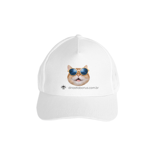 BonusCat1 - Boné Americano com tela
