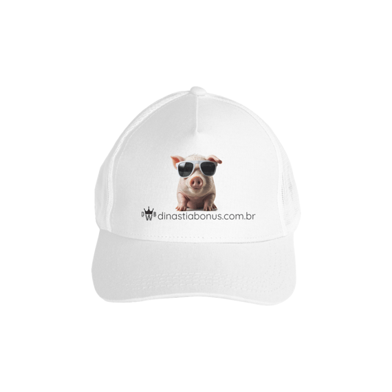 BonusPig1 - Boné Prime com Tela