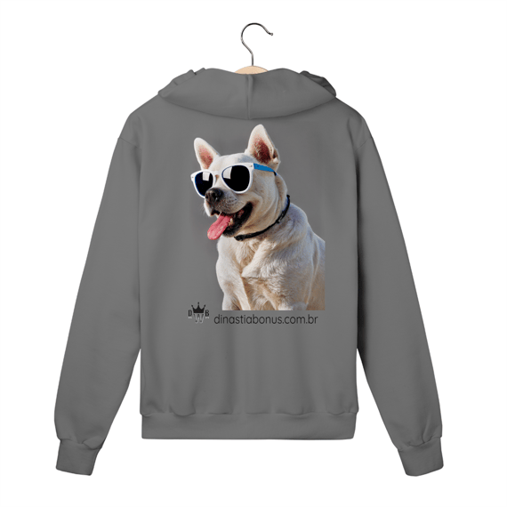 BonusDog1 - Moletom Com Ziper