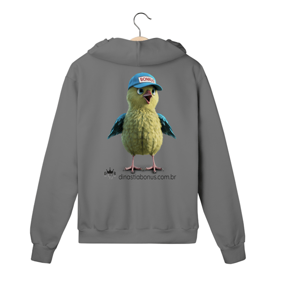 BonusPiu1 - Moletom Com Ziper