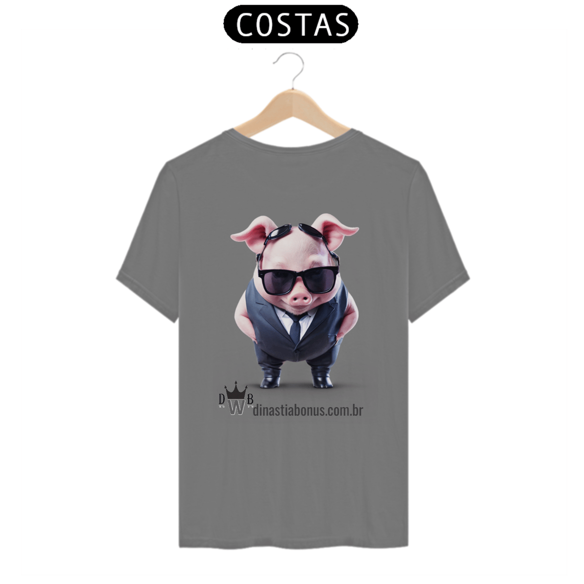 Nome do produto: BonusPig1 - T-Shirt Estonada