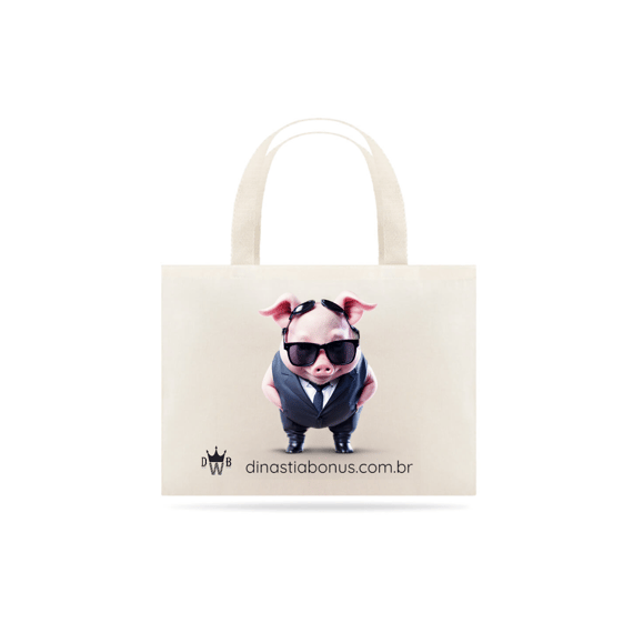 BonusPig2 - ECO BAG GRANDE