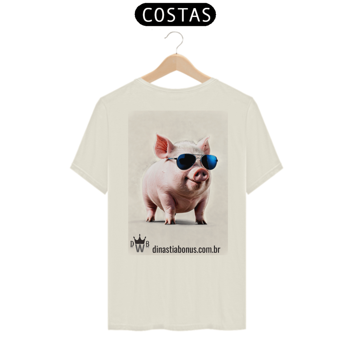 Nome do produto: BonusPig1 - T-Shirt Pima