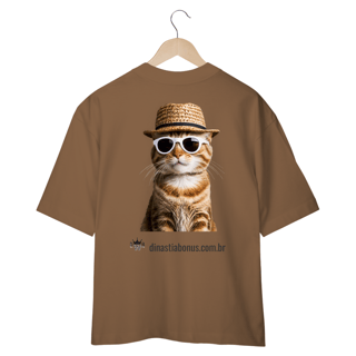 Nome do produto BonusCat1 - Camiseta Oversized
