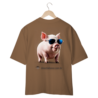 Nome do produto BonusPig1 - Camiseta Oversized
