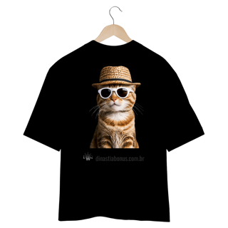 Nome do produto BonusCat1 - Camiseta Oversized