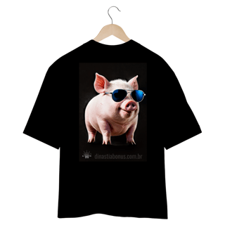 Nome do produto BonusPig1 - Camiseta Oversized