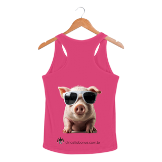 Nome do produto BonusPig1 - Regata Fem Sport Dry UV