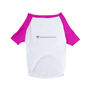 Nome do produto BonusDinastia1 - Camisa Pet Dog