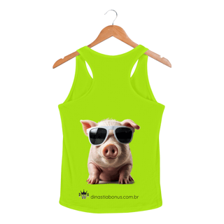 Nome do produto BonusPig1 - Regata Fem Sport Dry UV