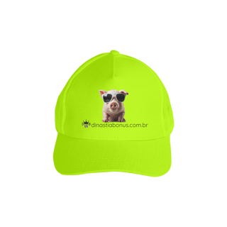 Nome do produto BonusPig1 - Boné Prime com Tela
