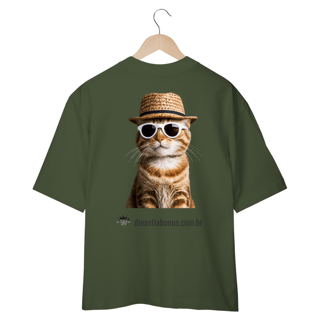 Nome do produto BonusCat1 - Camiseta Oversized