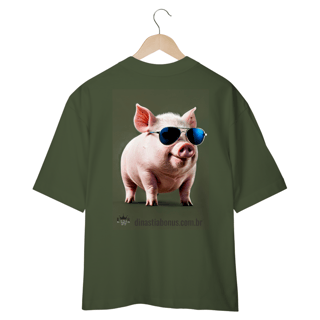 Nome do produto BonusPig1 - Camiseta Oversized