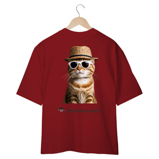 Nome do produto BonusCat1 - Camiseta Oversized