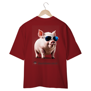 Nome do produto BonusPig1 - Camiseta Oversized