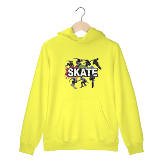 Nome do produto Moletom Canguru com Bolso e Capuz Estampa Skate Manpbras