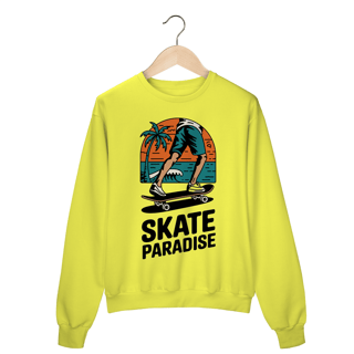 Nome do produto Moletom Fechado Estampa Skate Paradise