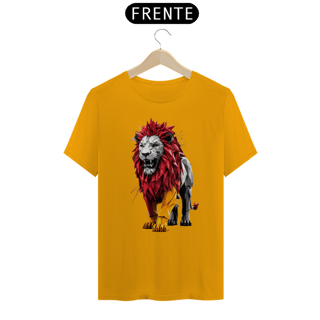 Nome do produto T-Shirt Quality Estampa Leão Colorido Corpo