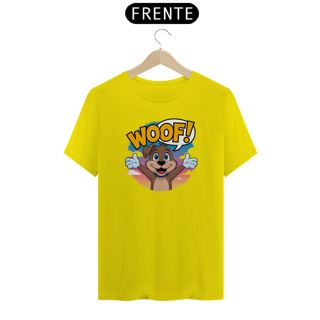 Nome do produto T-shirt Classic com Estampa de Cão Woof