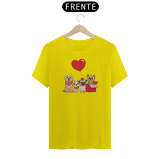 Nome do produto T-shirt Classic com Estampa de Quatro Cães