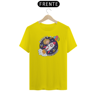 Nome do produto T-Shirt Quality Estampa de menina e Foguete Space
