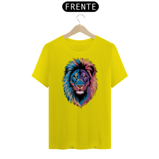Nome do produto T-Shirt Quality Estampa Leão Colorido