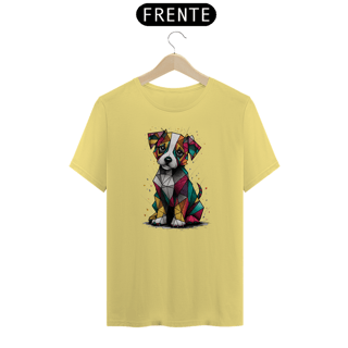 Nome do produto T-shirt Estonada Estampa Cao Cubismo