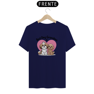 Nome do produto T- Shrt Classic Estampa de Dois Caes Shih Tz