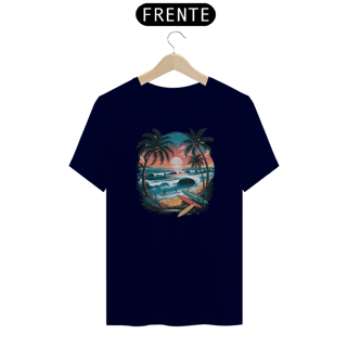 Nome do produto T-Shirt Quality Estampa Surf Palmeiras Sol Verão 