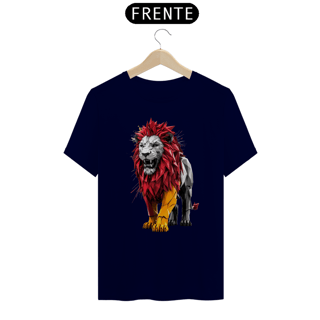 Nome do produto T-Shirt Quality Estampa Leão Colorido Corpo