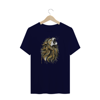 Nome do produto T-Shirt Plus Size GG Estampa Leão Juba