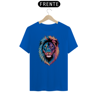 Nome do produto T-Shirt Quality Estampa Leão Colorido