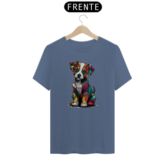 Nome do produto T-shirt Estonada Estampa Cao Cubismo
