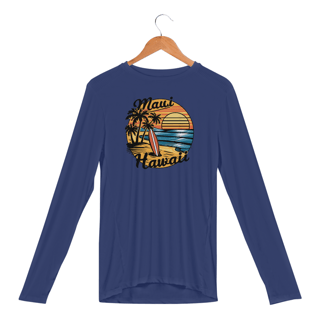 Nome do produto Camisa Manga Longa Sport Dry UV Estampa Surf