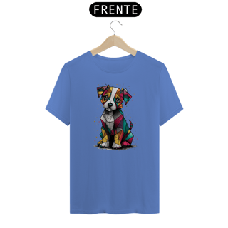 Nome do produto T-shirt Estonada Estampa Cao Cubismo