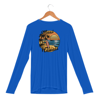 Nome do produto Camisa Manga Longa Sport Dry UV Estampa Surf