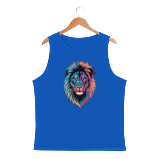 Nome do produto Regata Masculina Sport Dry UV Estampa Leão Colorido