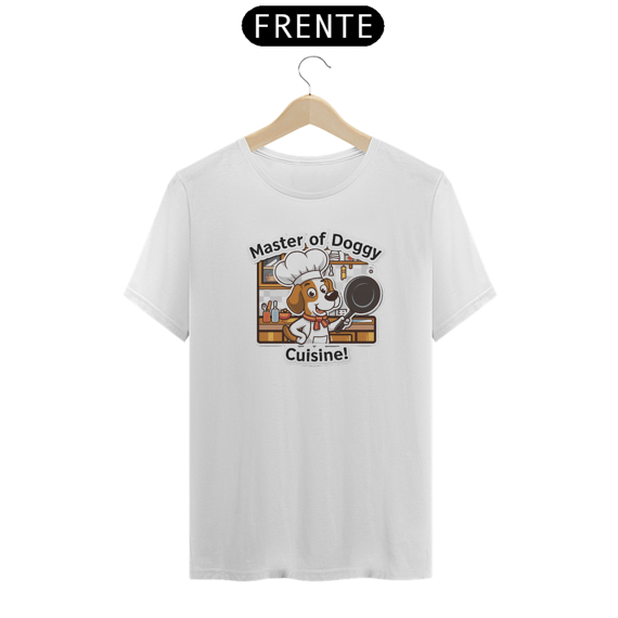 T-shirt Classic com Estampa de Cão Master