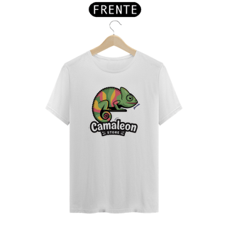 Nome do produto T-Shirt Quality Logo da Marca Camaleon Store
