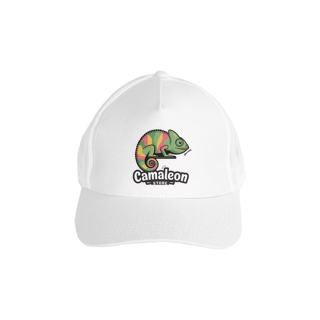 Nome do produto Boné Americano Com Tela Estampa Logo da Marca Camaleon Store
