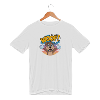 Nome do produto Camiseta Sport Dry UV Estampa Cao Woof